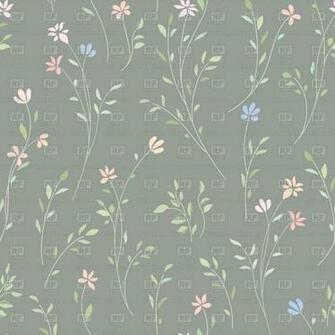 Floral Gentle Seamless Pattern Vector Image Of Background