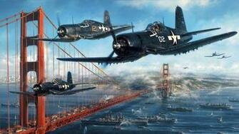 Vought F4u Corsair HD Wallpaper Background