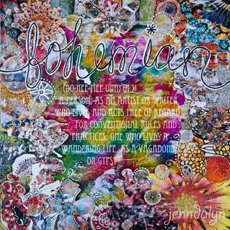 Jenndalyn Art The Bohemian Life