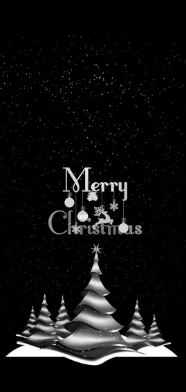 Wallpaper Merry Christmas Dark And Minimal For