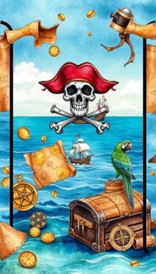 Pirate Phone Wallpaper