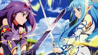 Anime Sword Art Online Yuuki Asuna Konno Wallpaper HD