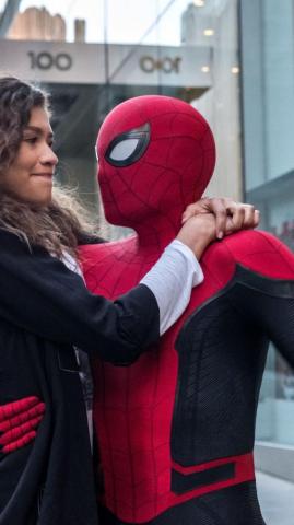 Wallpaper Spider Man Far From Home Zendaya 4k Movies
