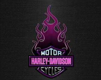 Purple Harley Davidson Logo Wallpaper Pictures