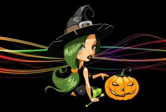 Halloween Witch Wallpaper