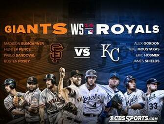 World Series Pre Kansas City Royals Vs San Francisco Giants