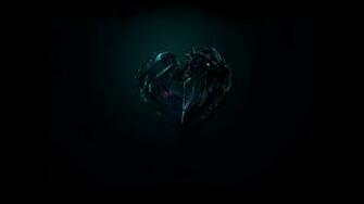 Black Heart Desktop Background HD Deskbg