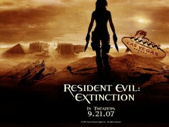 Resident Evil Extinction Movies Wallpaper