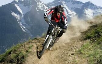 Wallpaper Mountain Bike Extremo