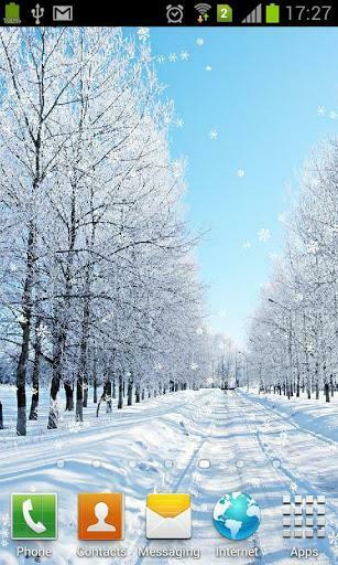 Snowfall Live Wallpaper For Android
