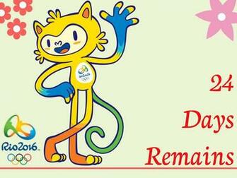 Count Down Timer Wallpaper For Rio Olympic