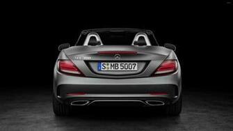 Mercedes Benz Slc Back Wallpaper Car