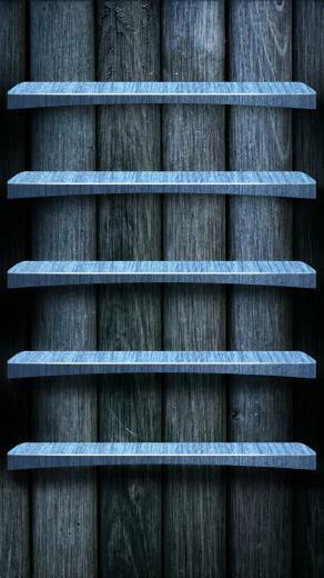 Shelf iPhone Plus Wallpaper