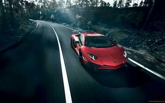 Red Lamborghini Aventador Sv Wallpaper Freshwallpaper