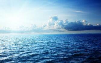 Sky Caribbean Sea Beautiful Nature Sunlight Ocean Wallpaper Background