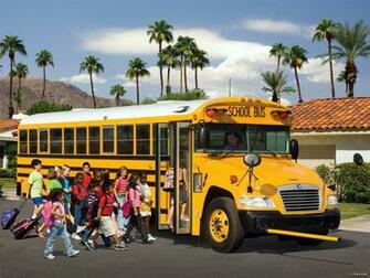 School Bus Wallpaper
