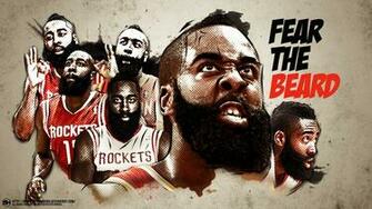 James Harden Fear The Beard Wallpaper Ver By Michaelherradura On
