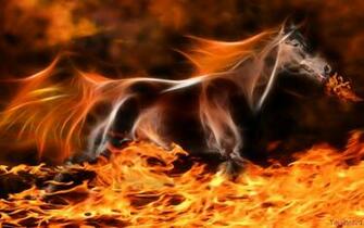 Fire Horse Wallpaper
