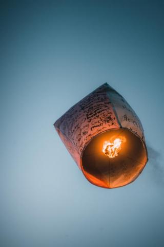 1k Sky Lantern Pictures Image