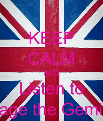 Keep Calm And Listen To Sage The Gemini Carry On Image
