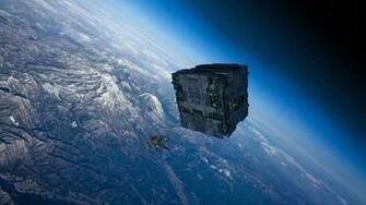 Trek Complex Magazine Borg Cube Wallpaper Art HD