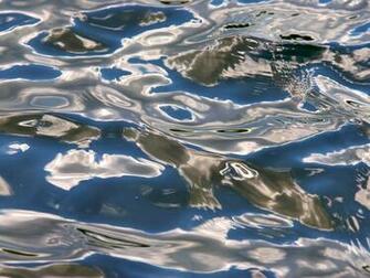 Silver Water Reflection Patterns Background Wallpaper