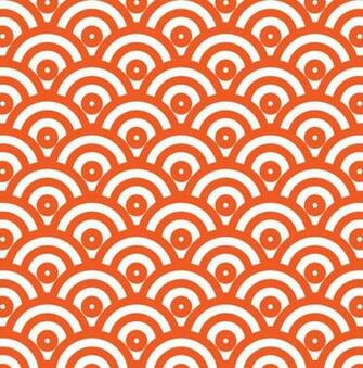 Japanese Wave Pattern Wallpaper Stock Photo Public Domain