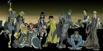Bat Family Wallpaper By Undeadcomics