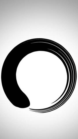 Zen Circle Wallpaper Top Background