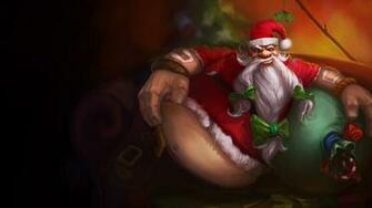 Santa Gragas Lolwallpaper