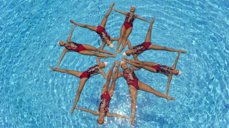 Synchronized Swimming Wallpaper