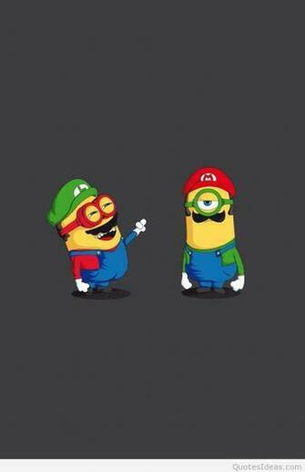 Funny Mobile iPhone Minions Wallpaper Background