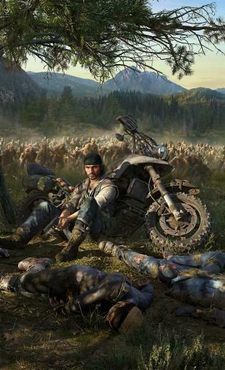 Days Gone Jogos De Zumbi Video Game Arte