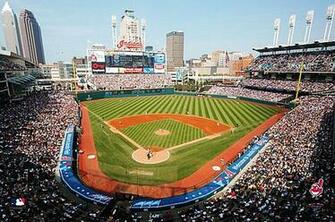 Skybox Sports Scenes Cleveland Indians Jacobs Field Wall Mural