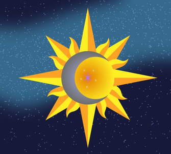 Sun Moon Stars Wallpaper Custom HD