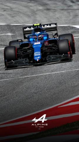 Bwt Alpine F1 Team On Wallpaperwednesday Barcelona