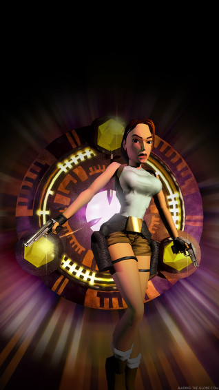 Classic Tomb Raider Mobile Wallpaper
