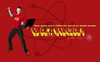 Wallpaper Bazinga Sheldon