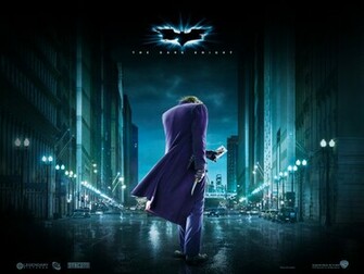 Joker In The Dark Knight Wallpaper HD