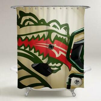 Uab Blazers Logo Helmet Wallpaper Bathroom Shower Curtain Football