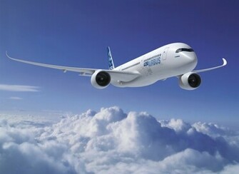 Airbus A350 Computer Rendering Image Aircraft Wallpaper