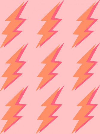 Lightning Bolt Wallpaper Background Preppy Hippie