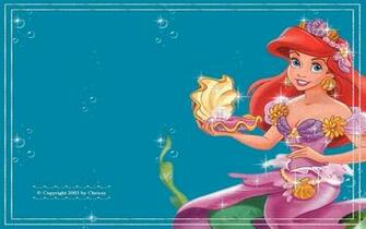 Wallpaper HD Widescreen Desktop Background Ariel Disney