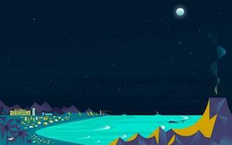 Tablet Wallpaper Beach Google Now Night