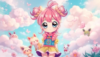 Cute Anime Girl Wallpaper