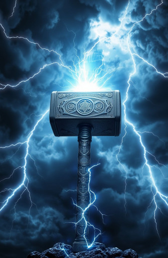 Thor S Hammer Wallpaper