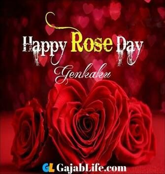 Genkaku Happy Rose Day Pictures Quotes Image March