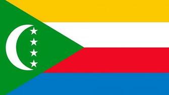 Wallpaper Comoros Flag Stripes