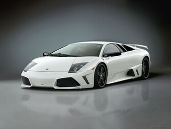 White Lamborghini Murcielago Wallpaper In Resolution