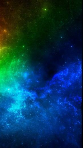 Blue Milky Way Wallpaper iPhone
